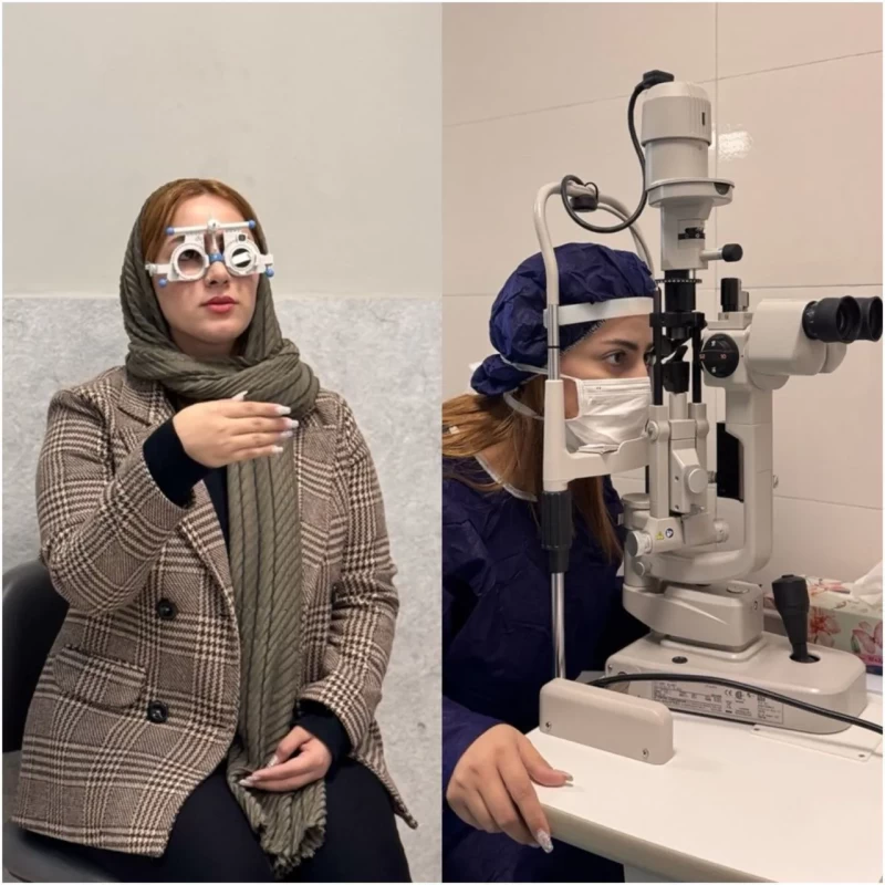 بینایی سنجی تکمیلی در کلینیک